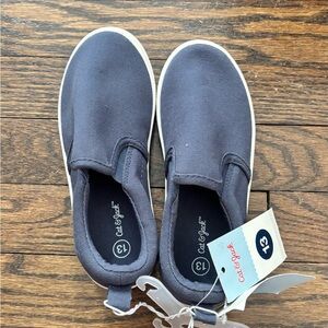 Cat & Jack Kids Slip-On Sneakers - Dark Blue